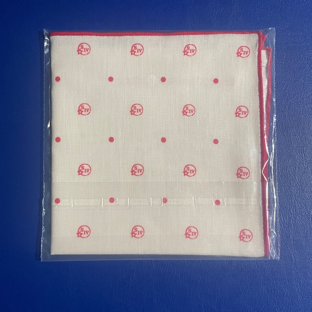 Maker’s Mark Pocket Square Red/White SEALED